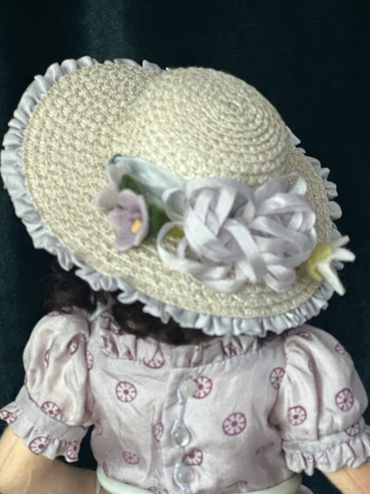 Collectible 11 1/2” John Wright Genevieve Felt Doll LE 150 Box/Tag