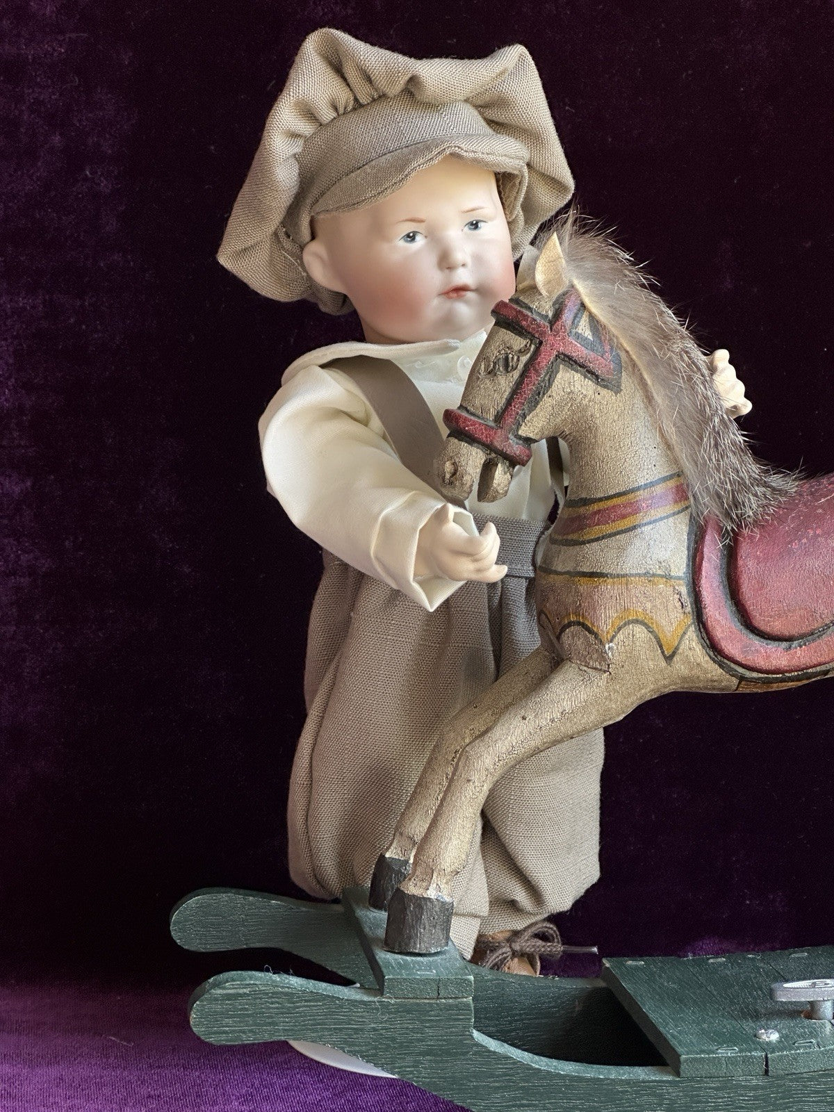 Porcelain Branka Schärli Repro of Antique Gebruder Heubach 7744 Character Doll