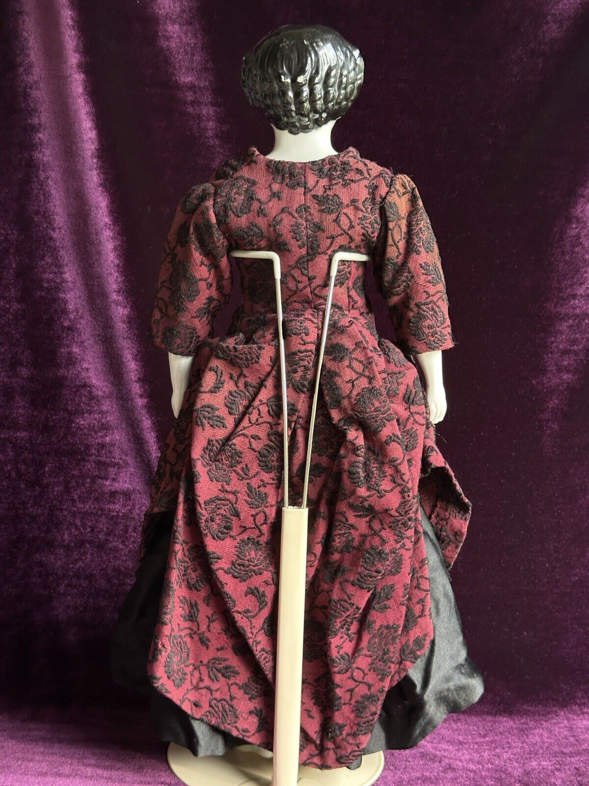 Antique German 19” Flat Top Highbrow China Shoulder Head Young Lady Doll