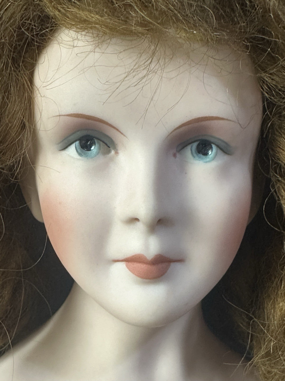 Vintage 1984 Linda Cheek Porcelain Pinkie 14” Doll Original Outfit