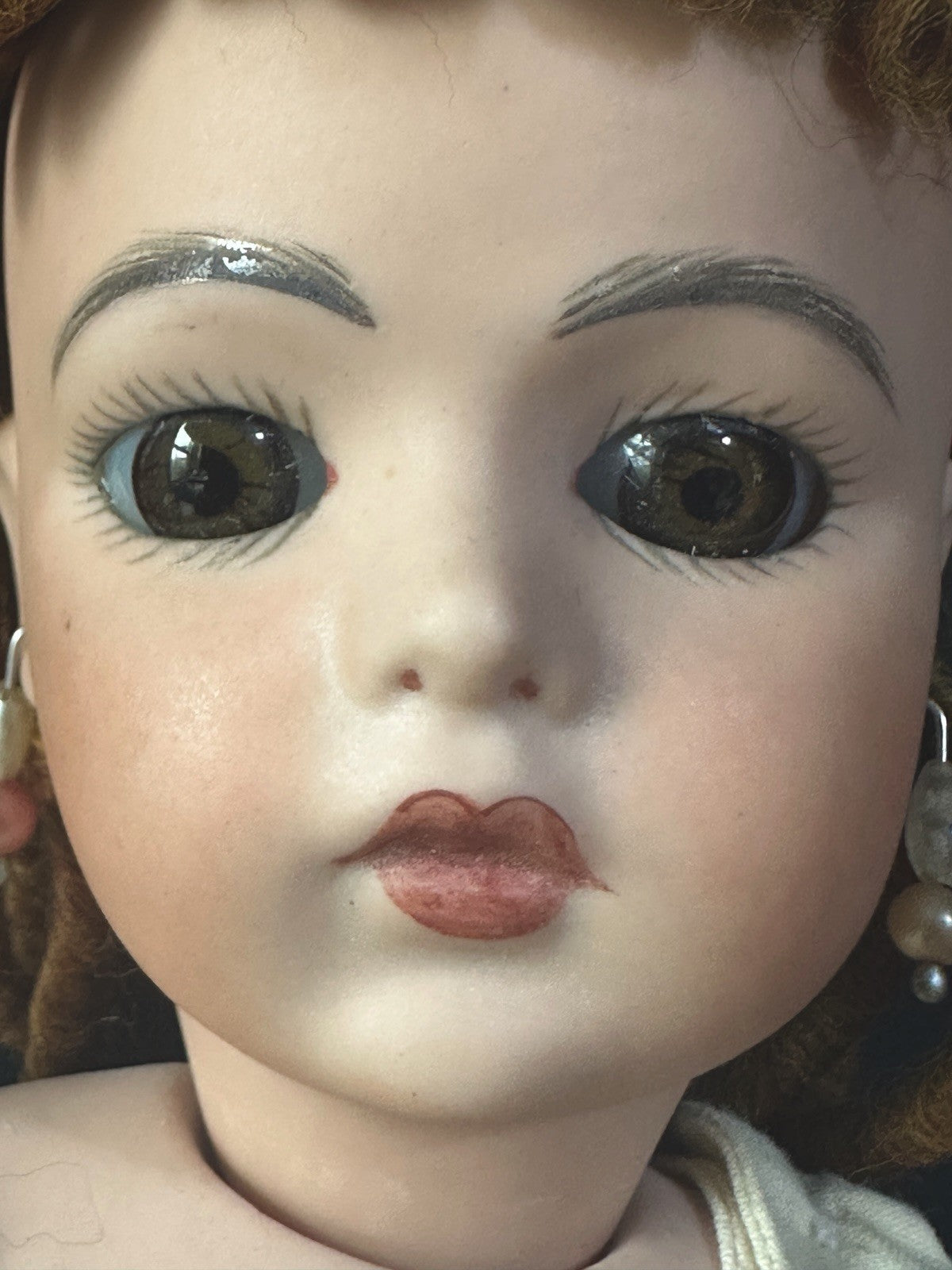 Vintage Reproduction of Antique French Bru Jne 14” Doll By Pennydoll