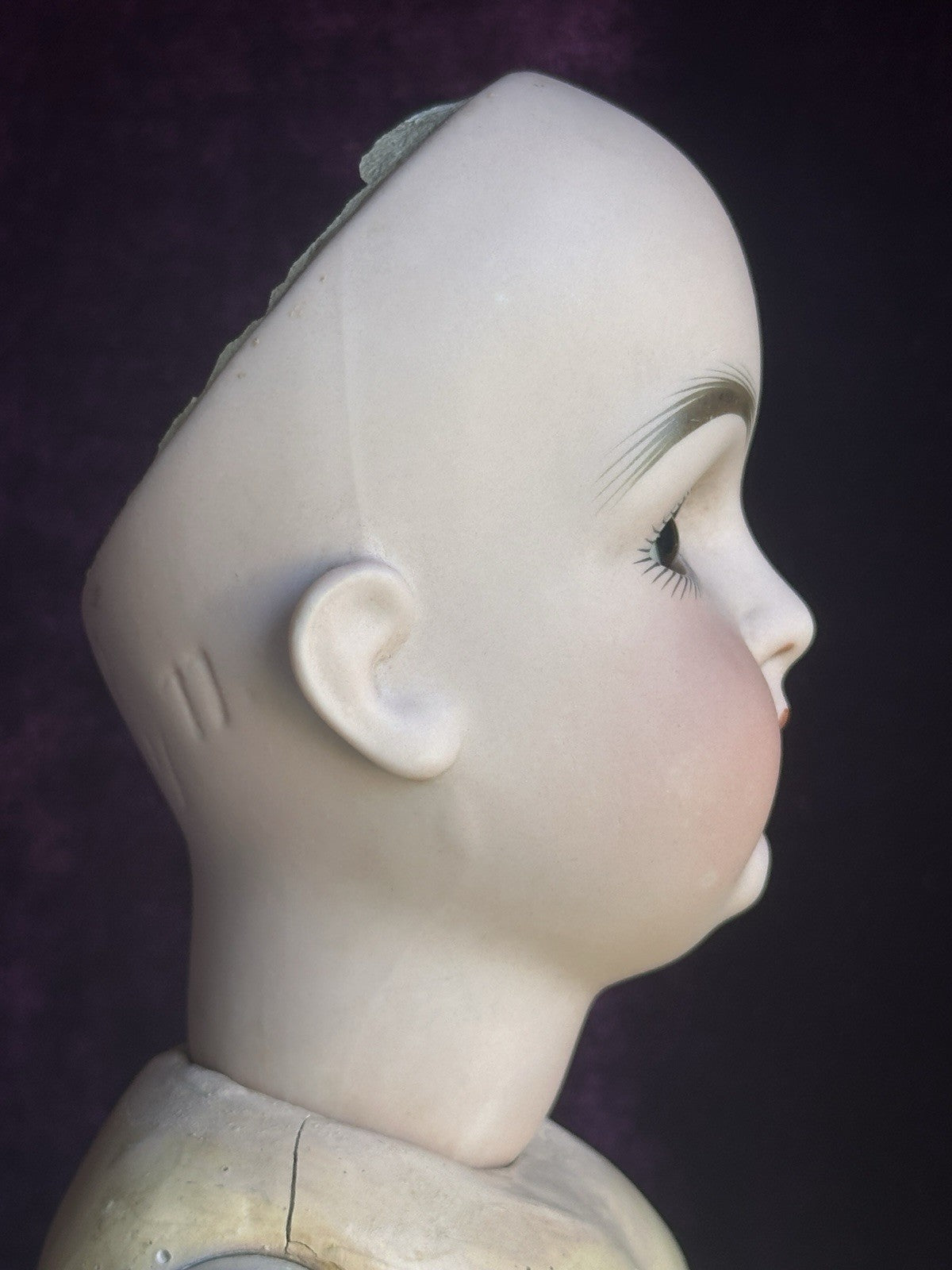 Antique German 18.5” Kestner 129 Bisque Head Composition Body Doll