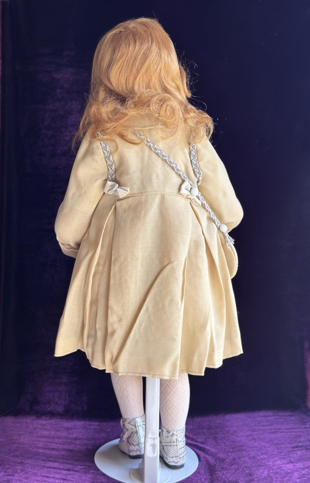 German 31” Hildegard Gunzel Wax Over Porcelain Imogene Doll NIB LE USA 25