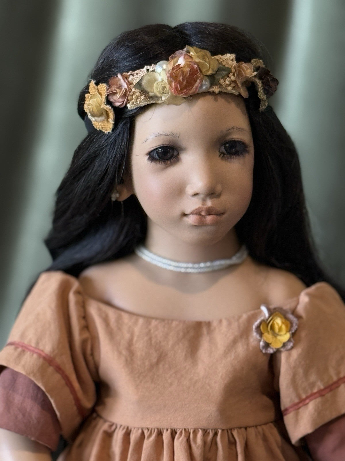 Vinyl Annette Himstedt 23” Doll “Morgana” 1996 Box/COA/Tag