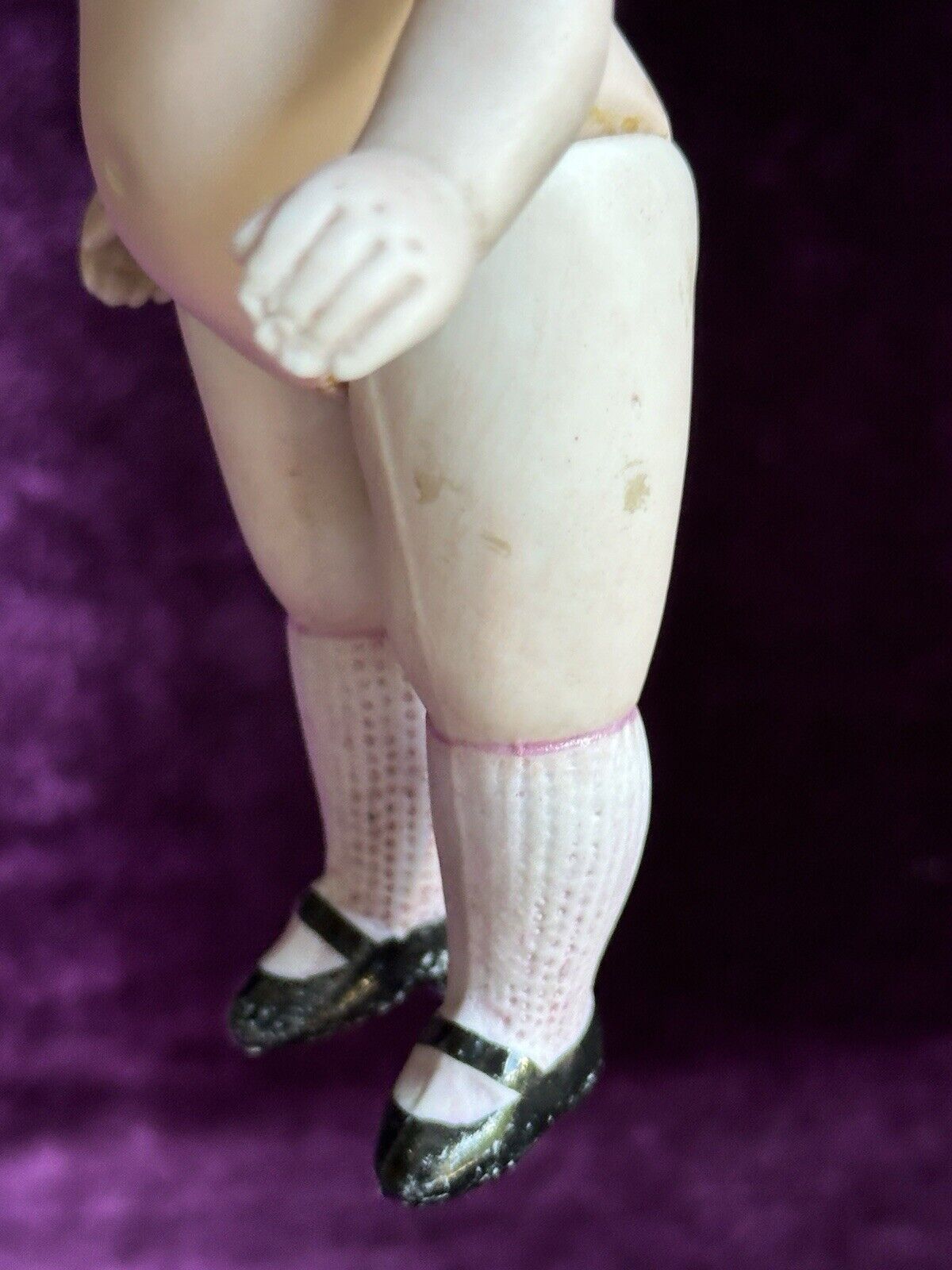 Antique German 6.5” Kestner 130 All Bisque Mignonette Doll