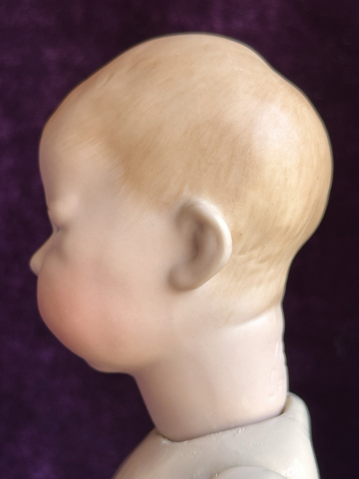 Porcelain Branka Schärli Repro of Antique Gebruder Heubach 7744 Character Doll