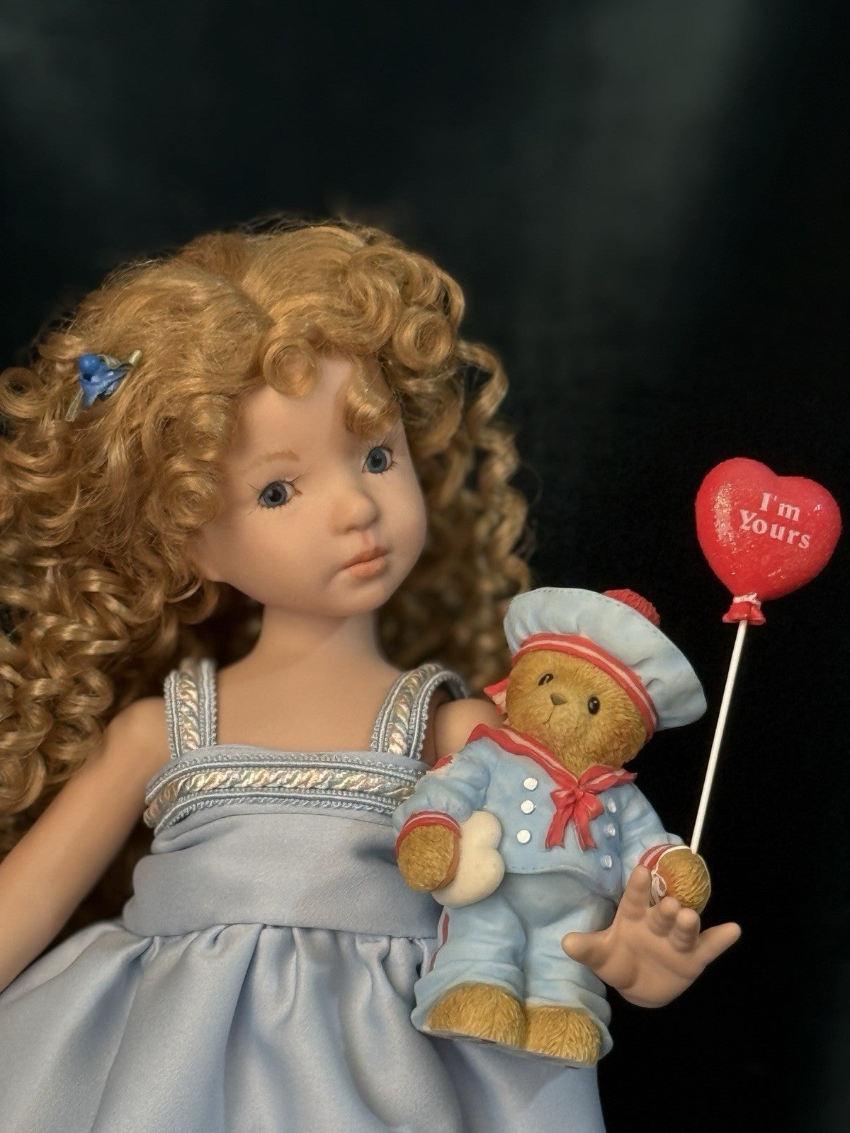 Porcelain 12” Doll “Michelle” By Dianna Effner Expressions Molds
