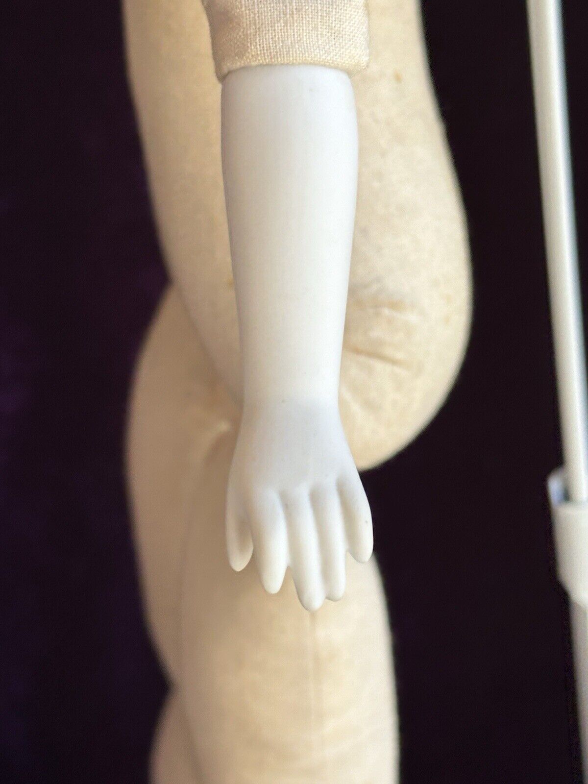 Antique German 18” Countess Dagmar Parian China Head Doll