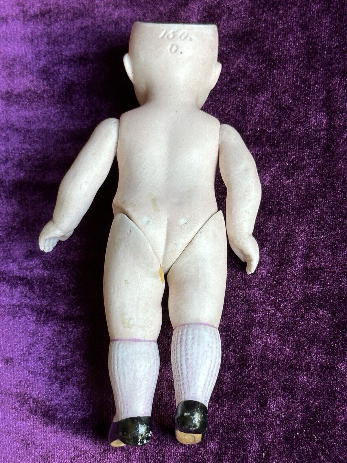 Antique German 6.5” Kestner 130 All Bisque Mignonette Doll