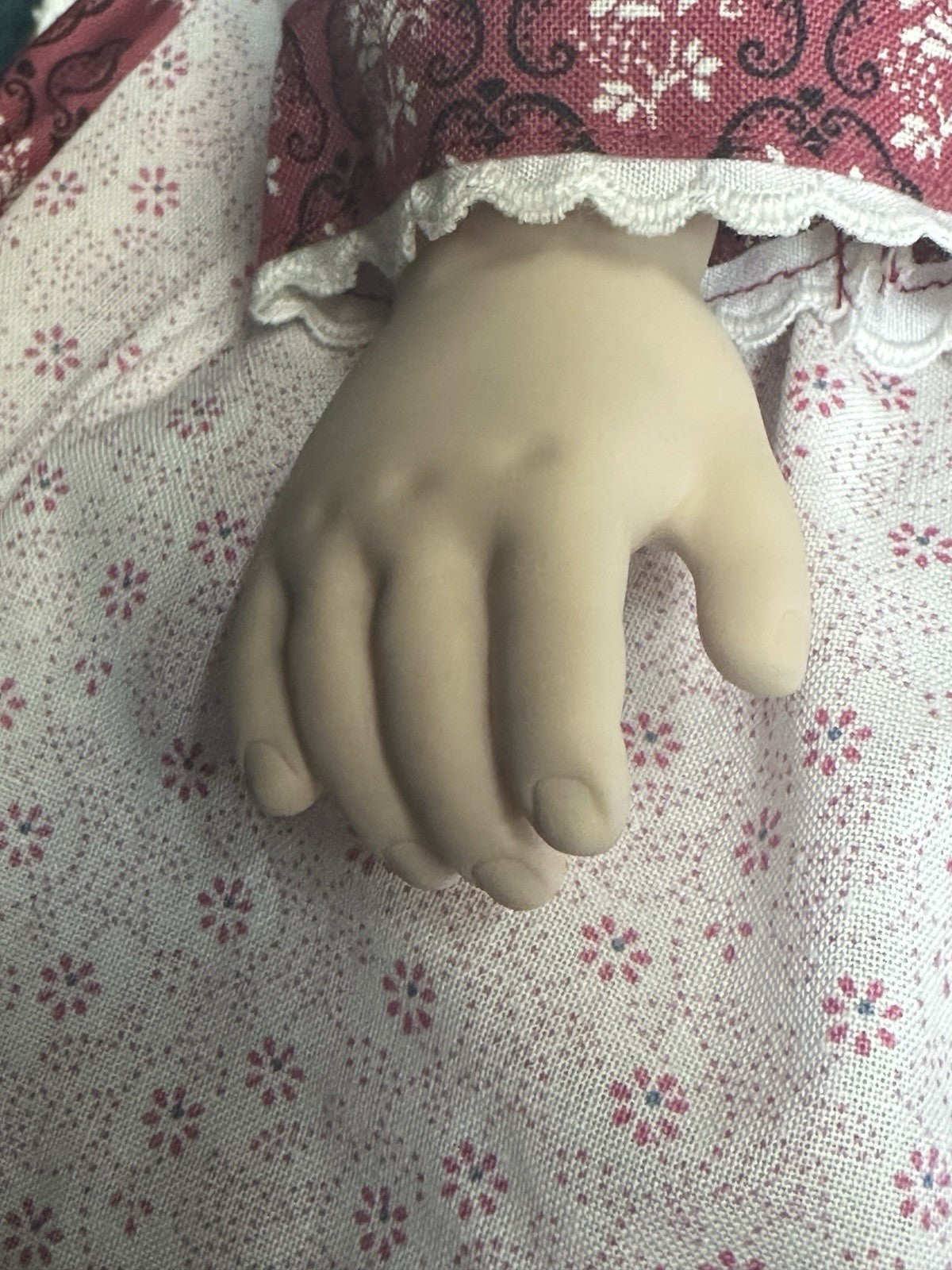 Rare Collectible Artist 24” Porcelain Doll “Rosele” by Ruth Treffeisen LE 50 COA