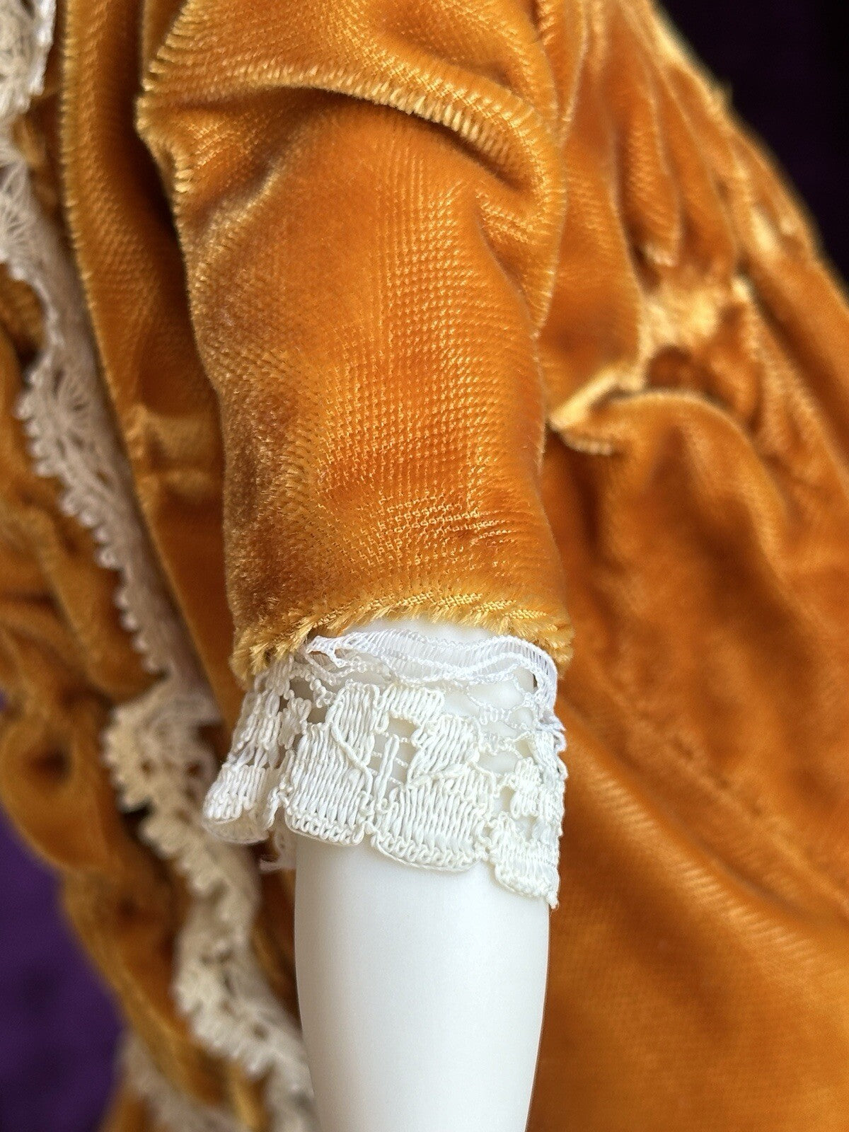 Vintage 16” Porcelain Victorian Reproduction of Parian Fashion Lady Doll