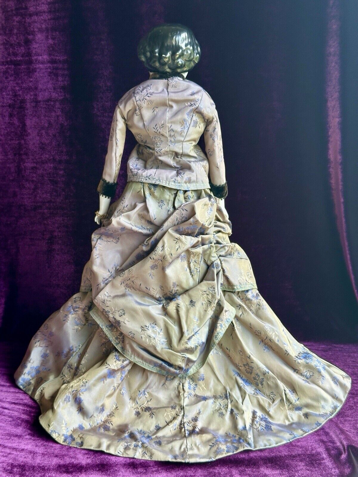 Antique German 23” Alt Beck Gottschalk (?) China Shoulder Head Victorian Doll