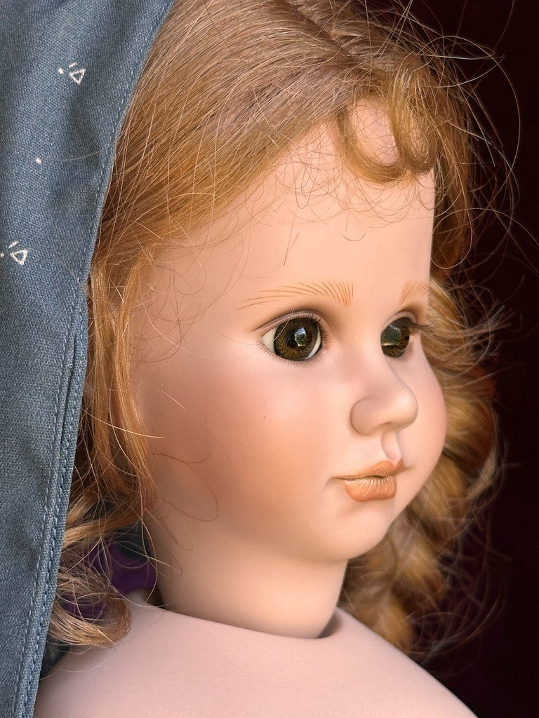Collectible Porcelain 20" Linda Mason Originals Cristi Doll LE 50