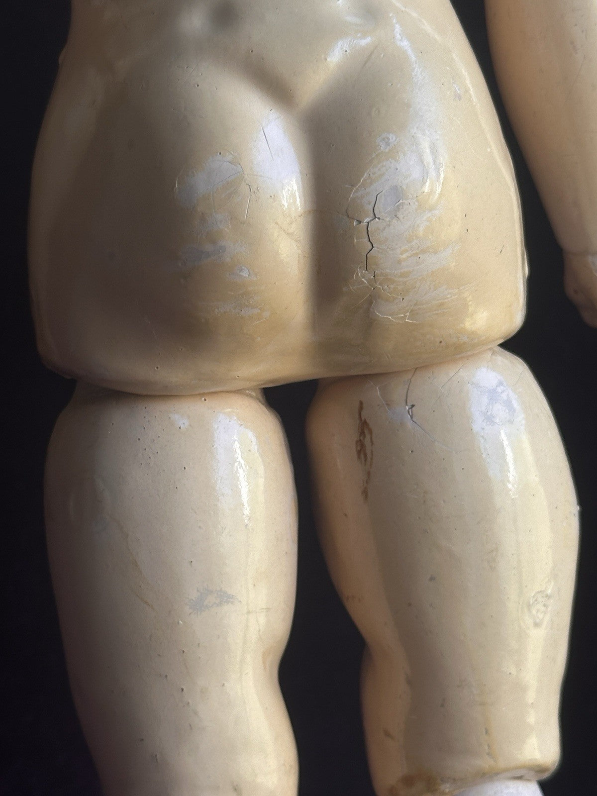 Antique German 18.5” Kestner 129 Bisque Head Composition Body Doll
