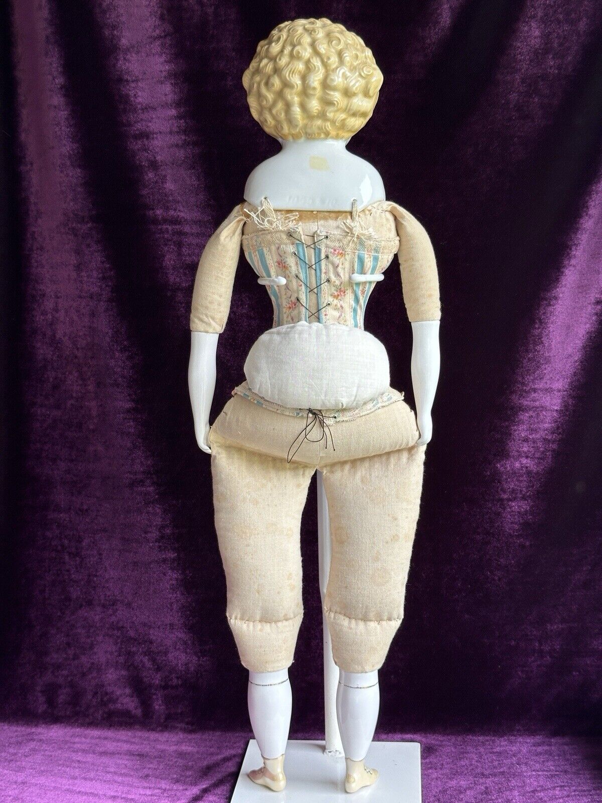 Large Antique German 25” Alt Beck Gottschalck 1000 Highland Mary China Doll