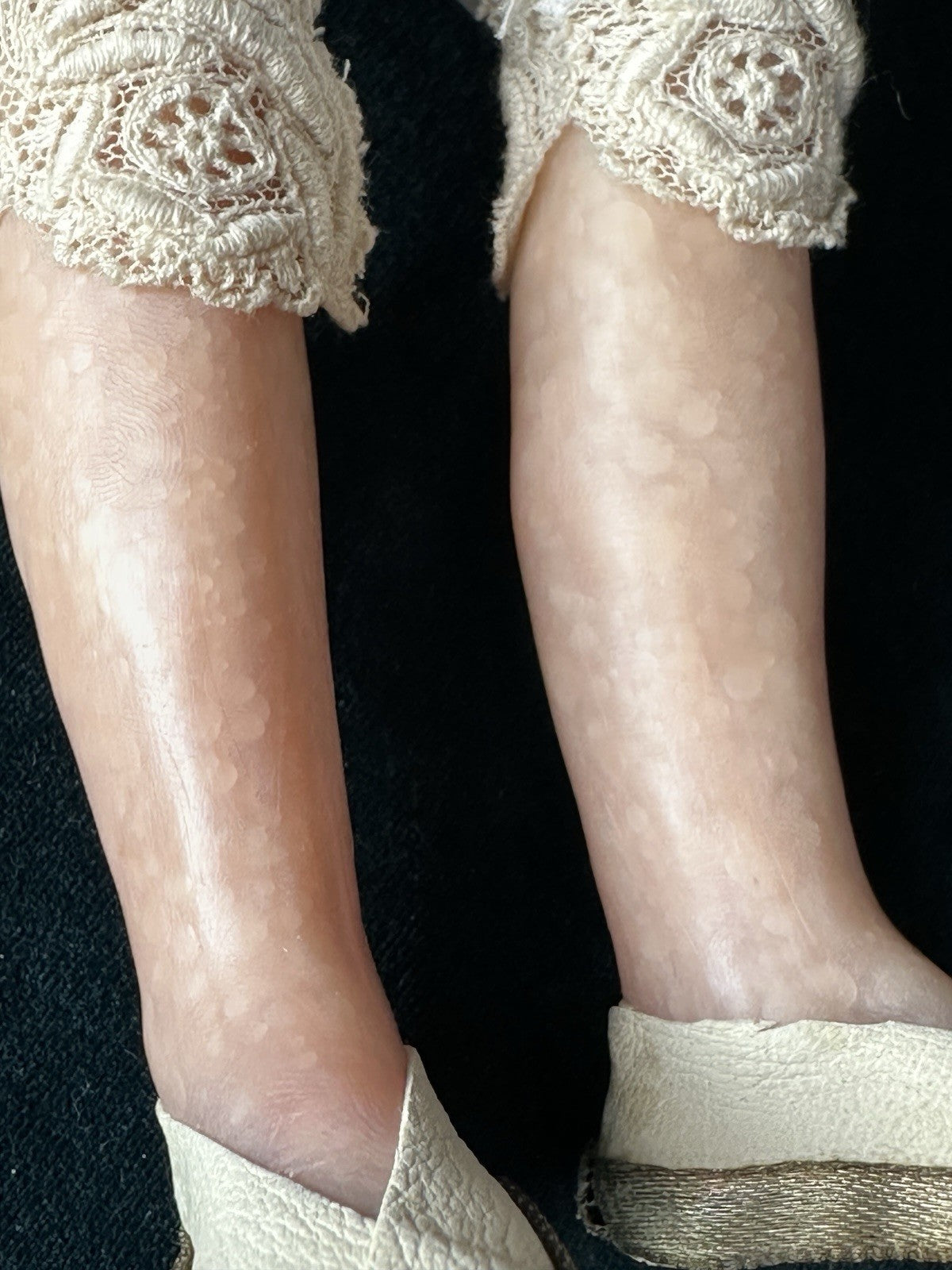 OOAK Collectible Polymer Fimo 15” Doll By Artist Edna Dali
