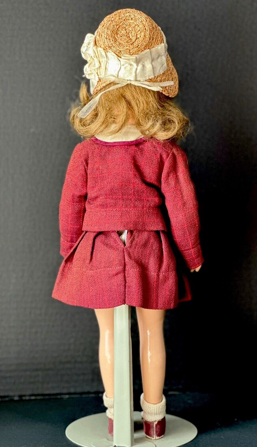 All Original Vintage 1950’s Arranbee R&B Hard Plastic 17” Doll “Debuteen”