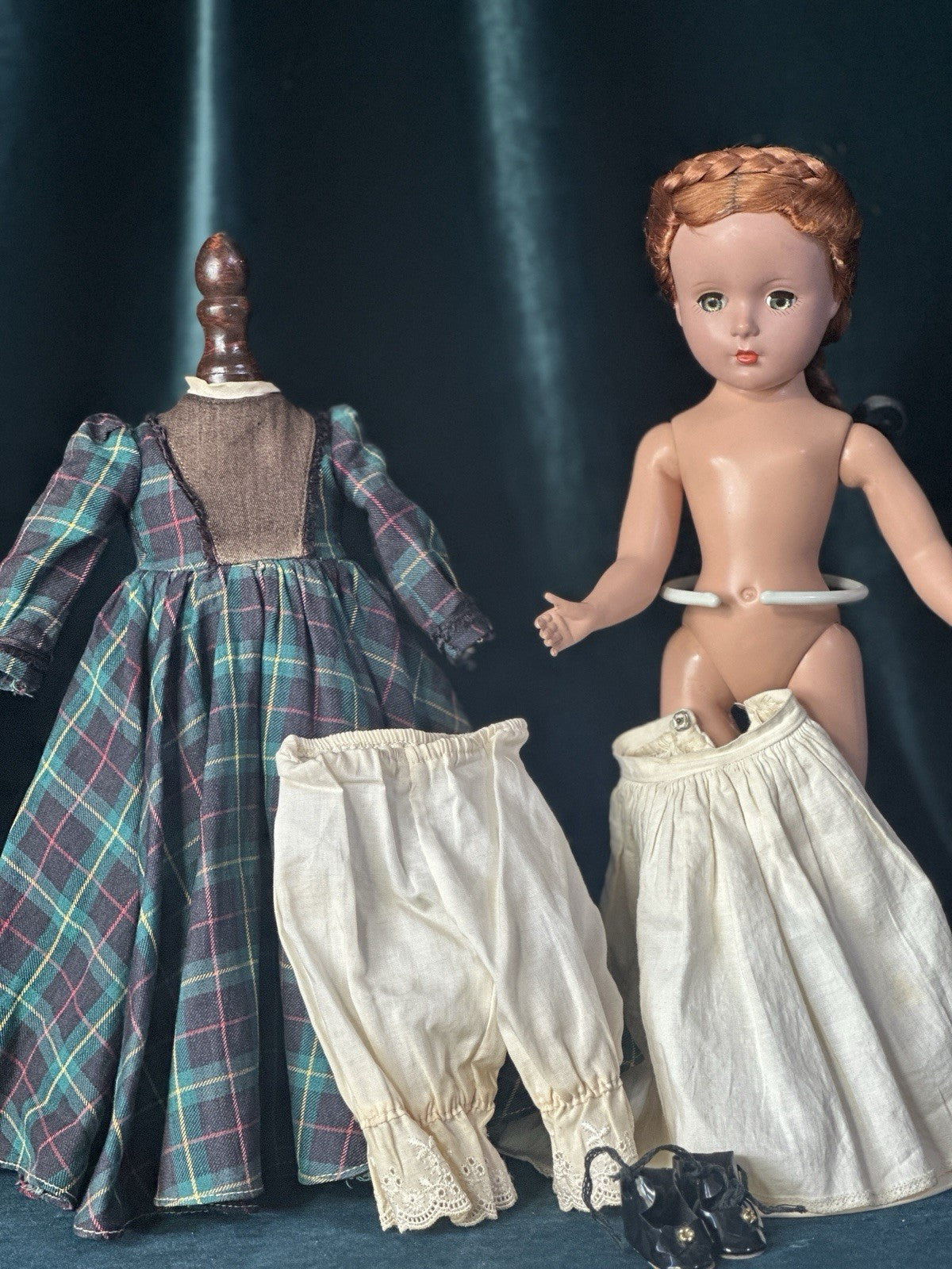 Lot of 5 Vintage 1950s Madame Alexander Little Women 14" Dolls Tagged Dresses