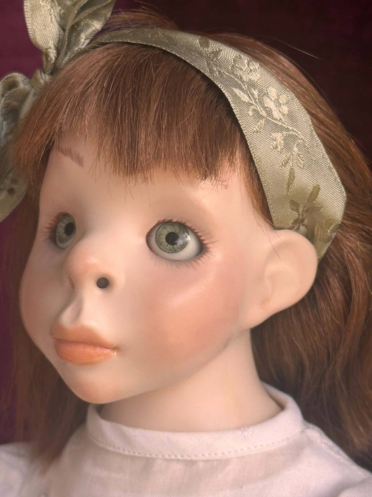 Collectible 17.5" Friedericy Wax Over Porcelain Clara from the Nutcracker LE 25