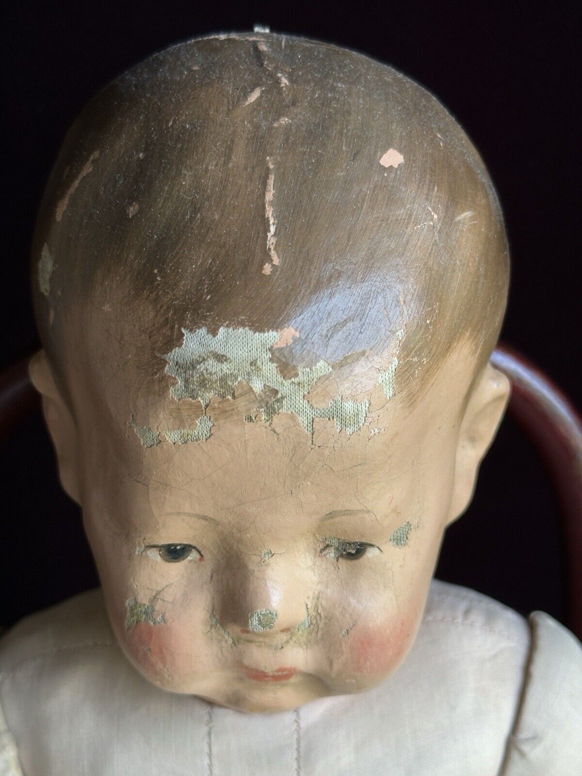 Rare Antique 1911 Kathe Kruse + Reinhardt Doll I Ball Jointed Swivel Head Boy