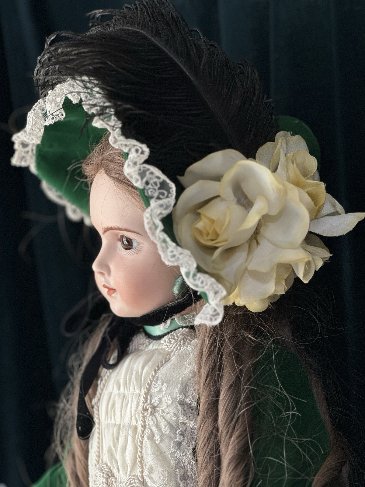 Vintage Reproduction of Antique French Andre Thuillier A.14.T. 26” Doll
