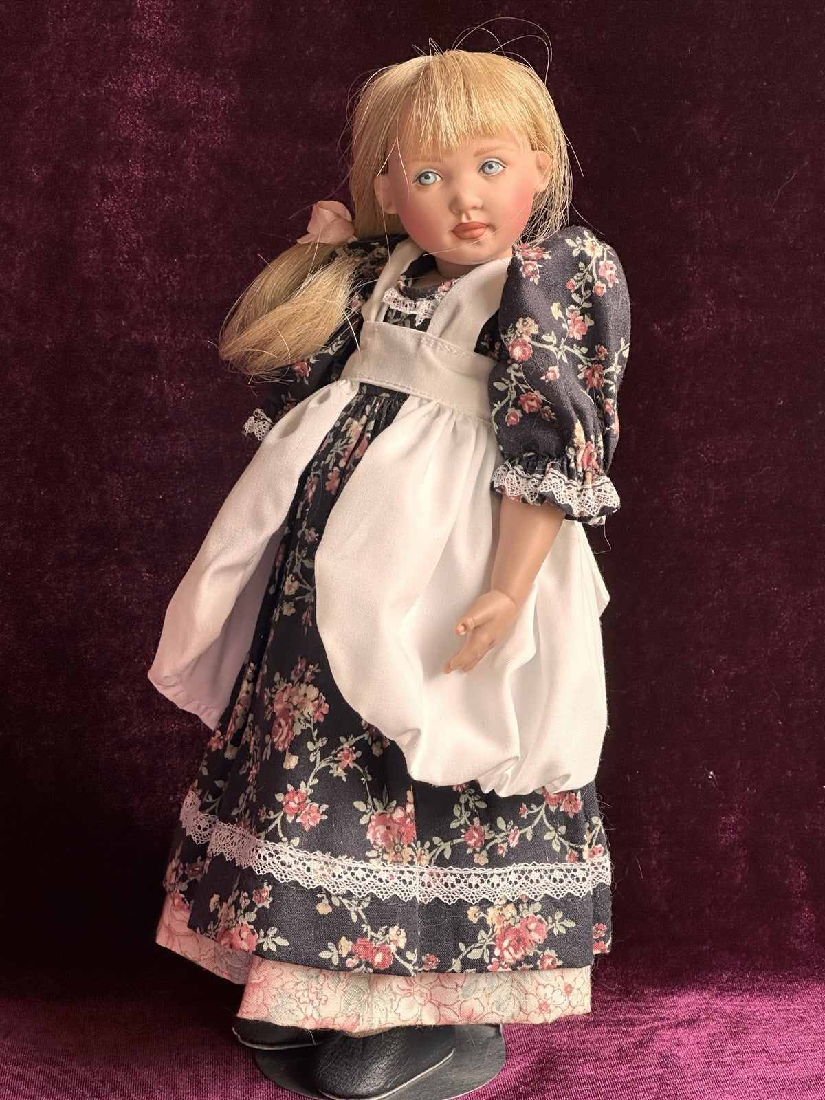 Collectible 11.5” Vinyl Doll Little Miss Muffet by Artist Helen Kish 1995 LE 50