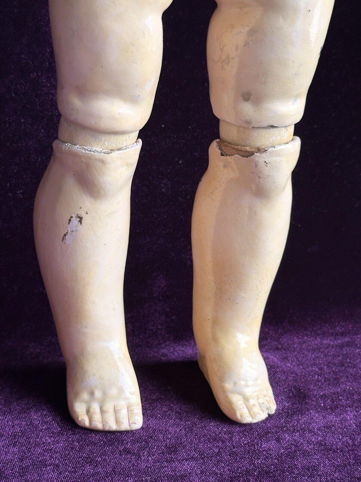 Antique German 20” Simon Halbig 1079 Dep Bisque Head Doll