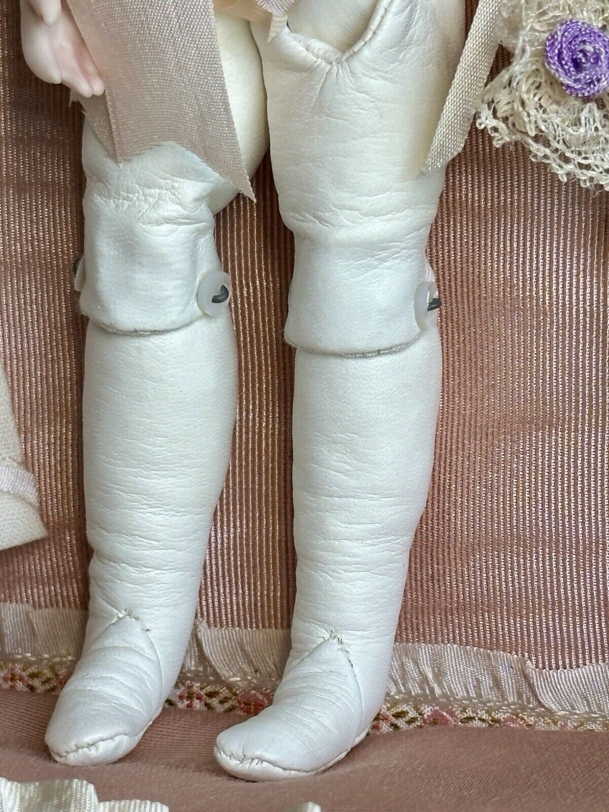 Artist Porcelain Reproduction of French François Gaultier Doll Presentation Box