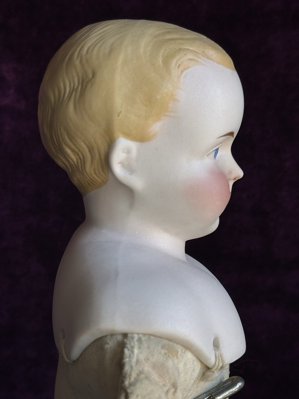 Rare Antique German 15” Alt, Beck & Gottschalck (?) Bisque Parian Boy Doll