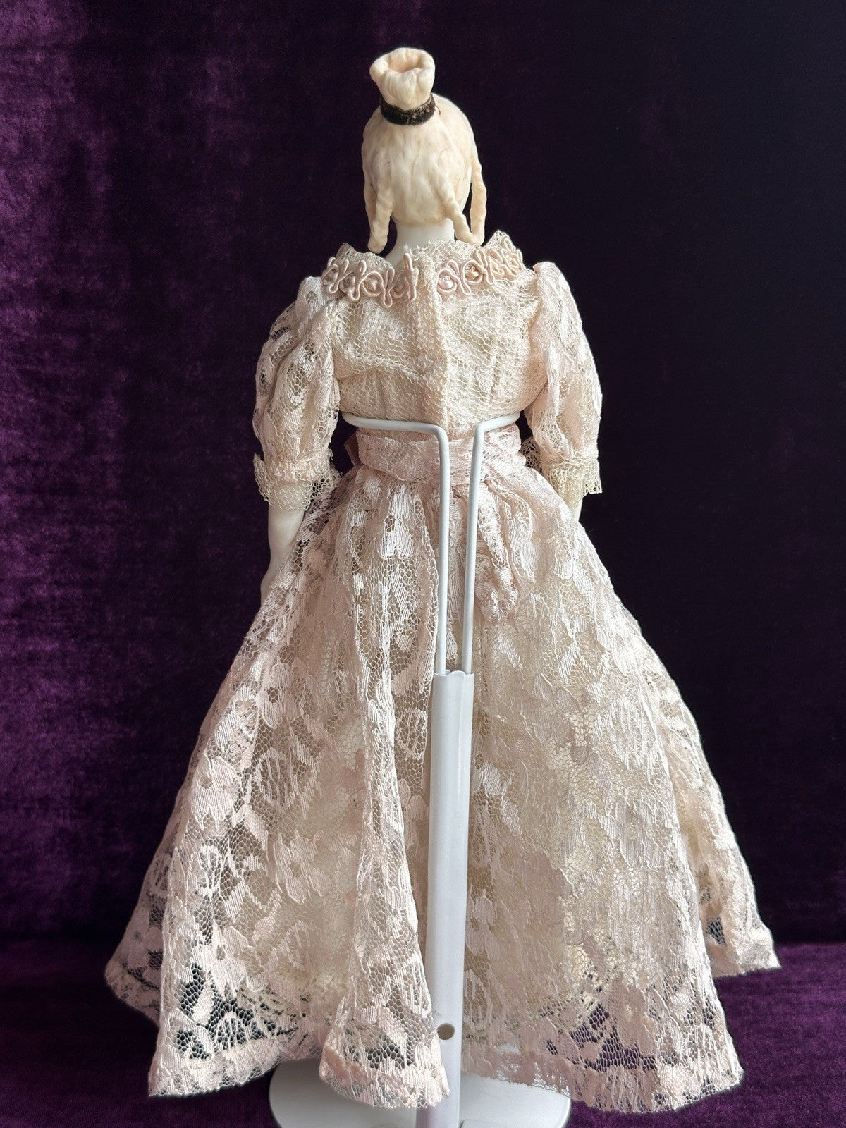 Vintage Porcelain 15” Parian Style Victorian Doll