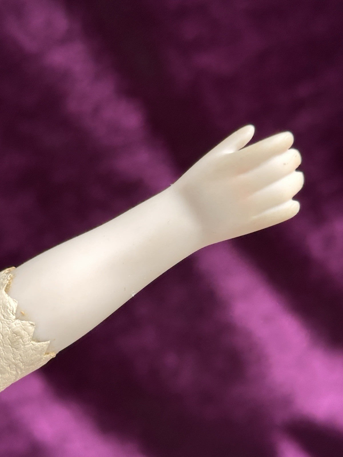 Porcelain 16” Reproduction of Antique French Gaultier Fashion Doll By Clara Wade