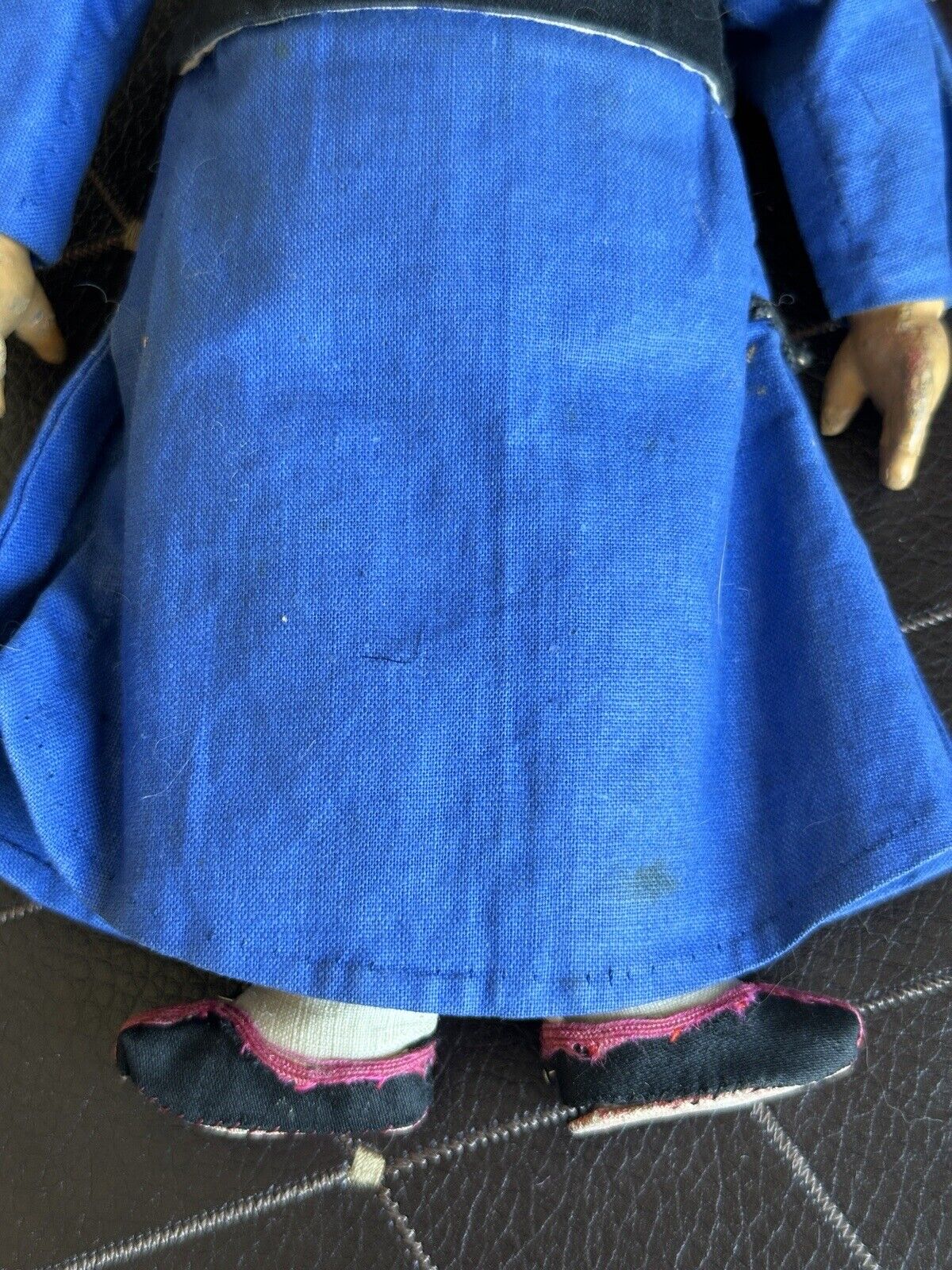 Antique Chinese Martha Chase Style FIve Finger Ching Child Missions Doll