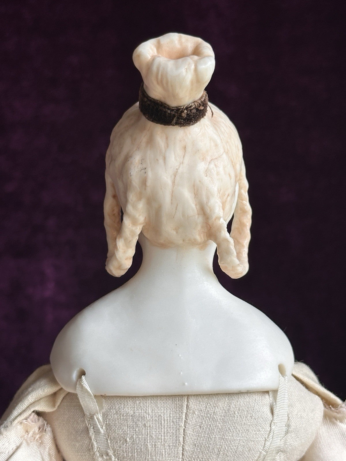 Vintage Porcelain 15” Parian Style Victorian Doll