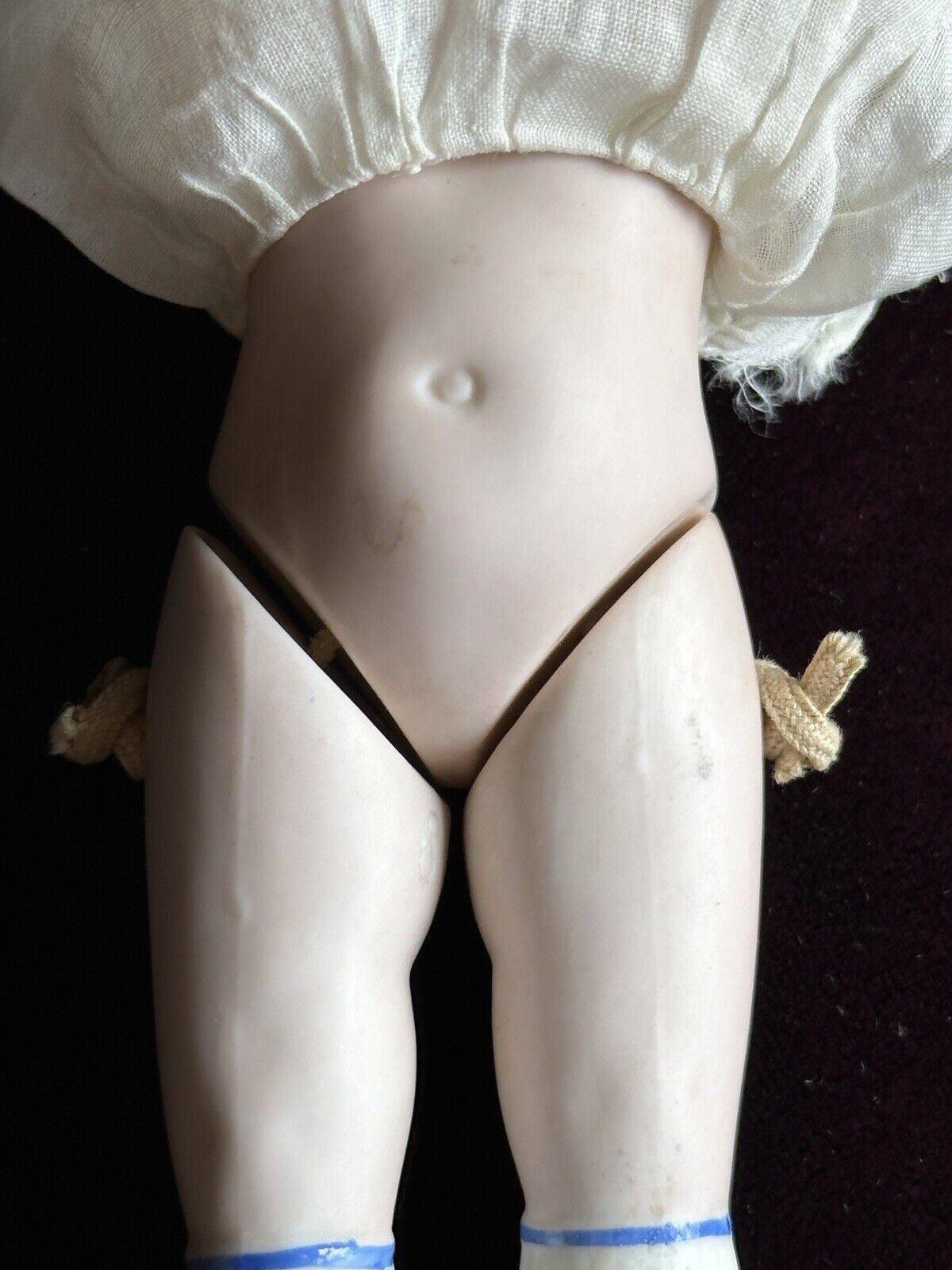 Rare Antique German 6” All Bisque Gebruder Kuhnlenz 96 Mignonette Doll