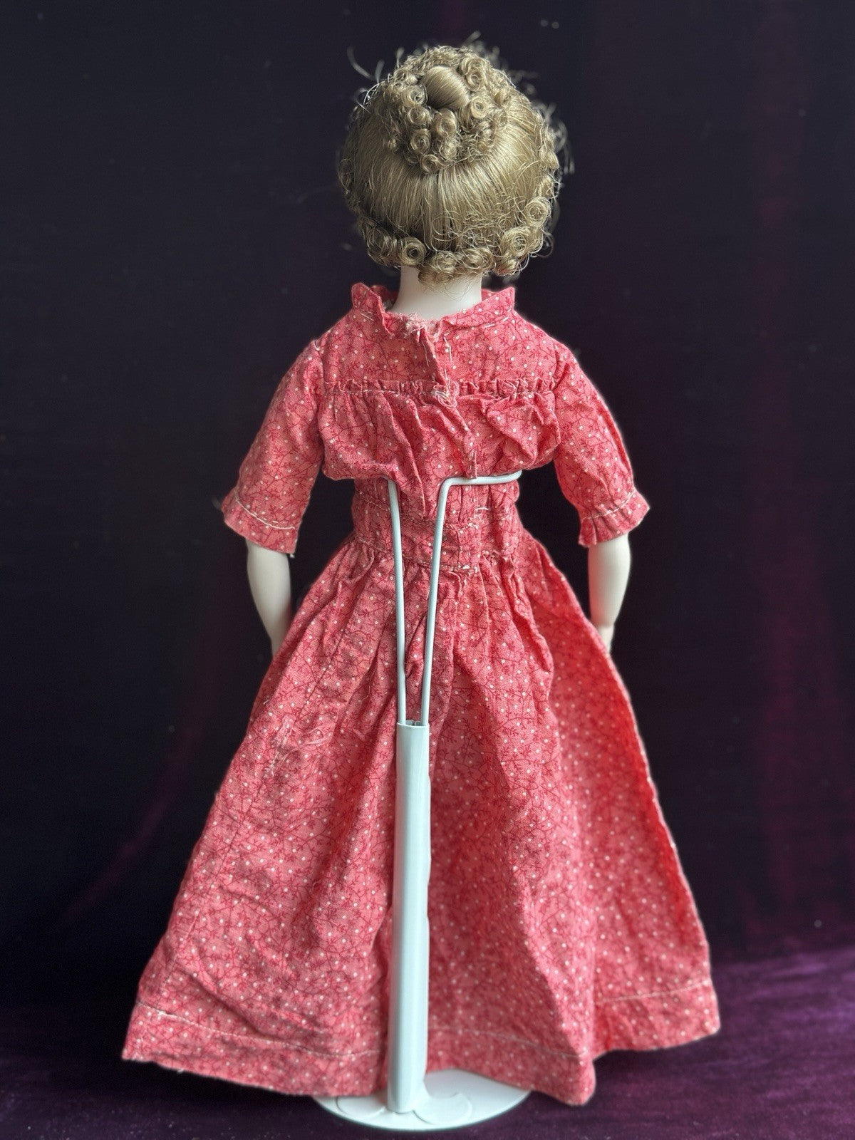 Porcelain Cloth 16.5” Reproduction of Antique German Kestner Gibson Girl Doll