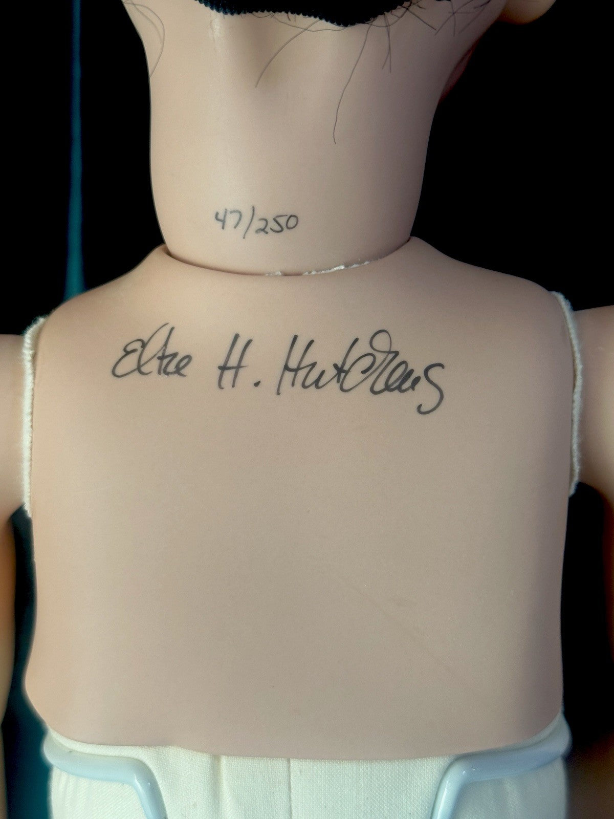 Collectable Elke’s Original Porcelain 25” Doll “Alicia” Box/COA/Book LE 250