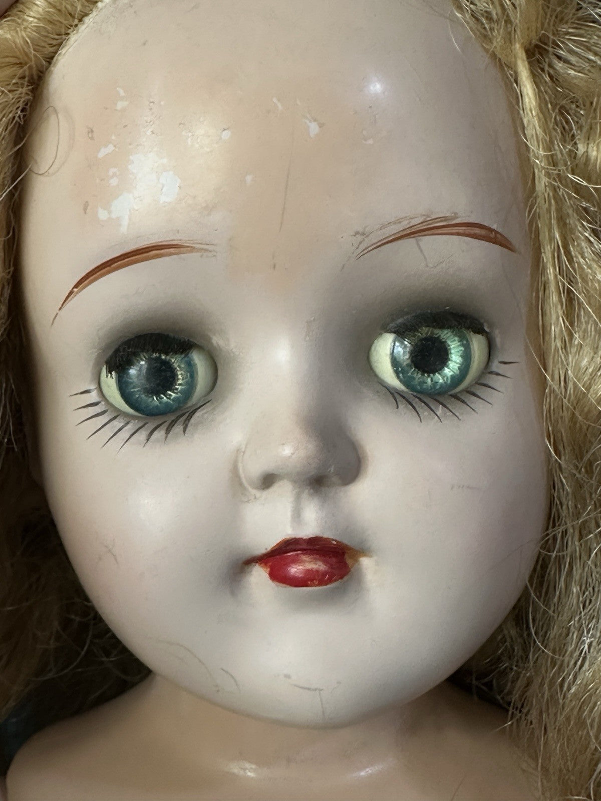 Lot Of 2 Vintage Hard Plastic Ideal Toni Dolls P-90 And P-91