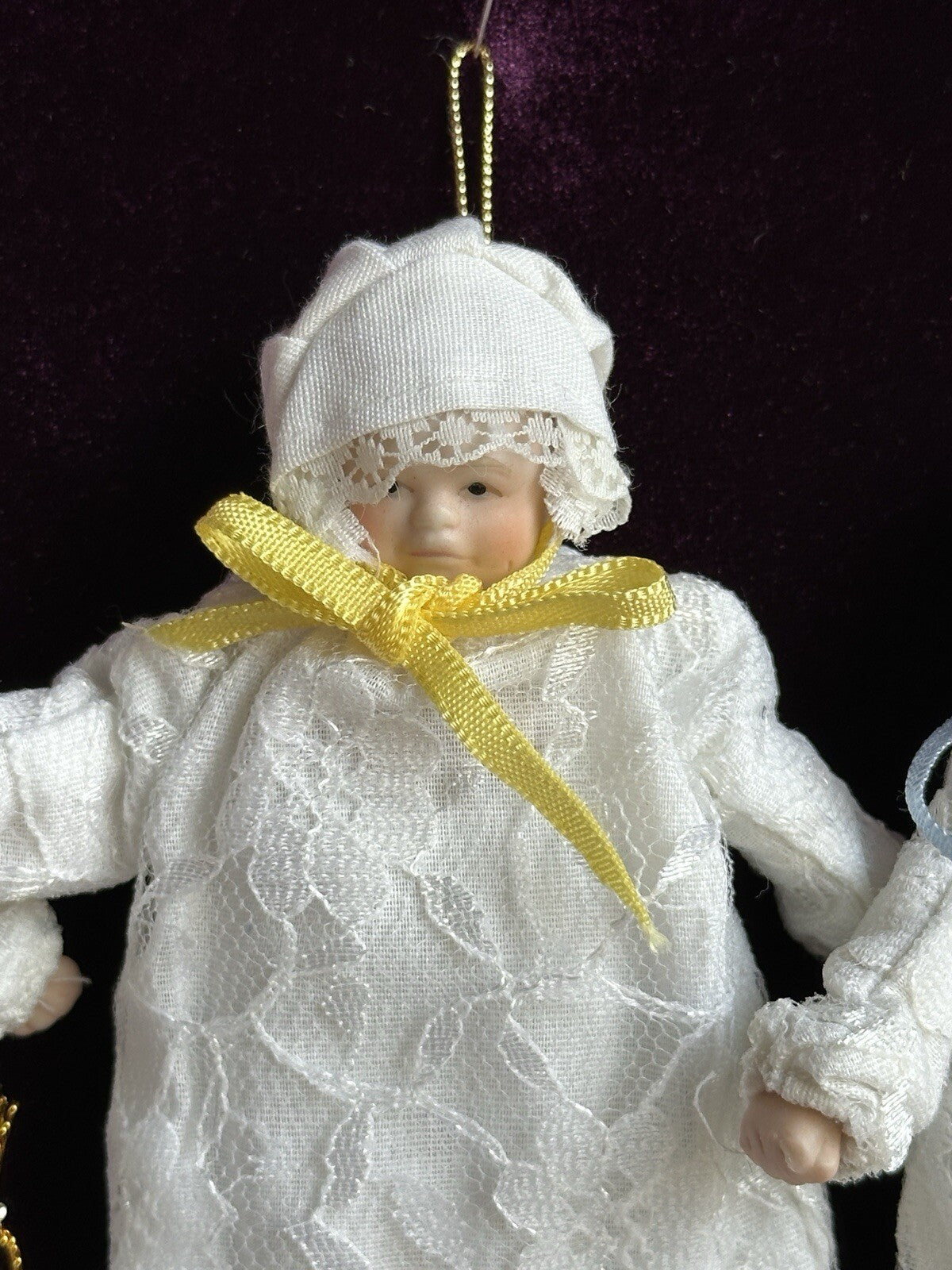 Lot of 10 Christmas Tree Decoration Ornament Dolls