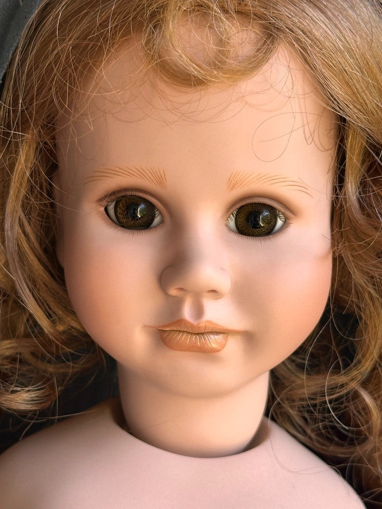 Collectible Porcelain 20" Linda Mason Originals Cristi Doll LE 50