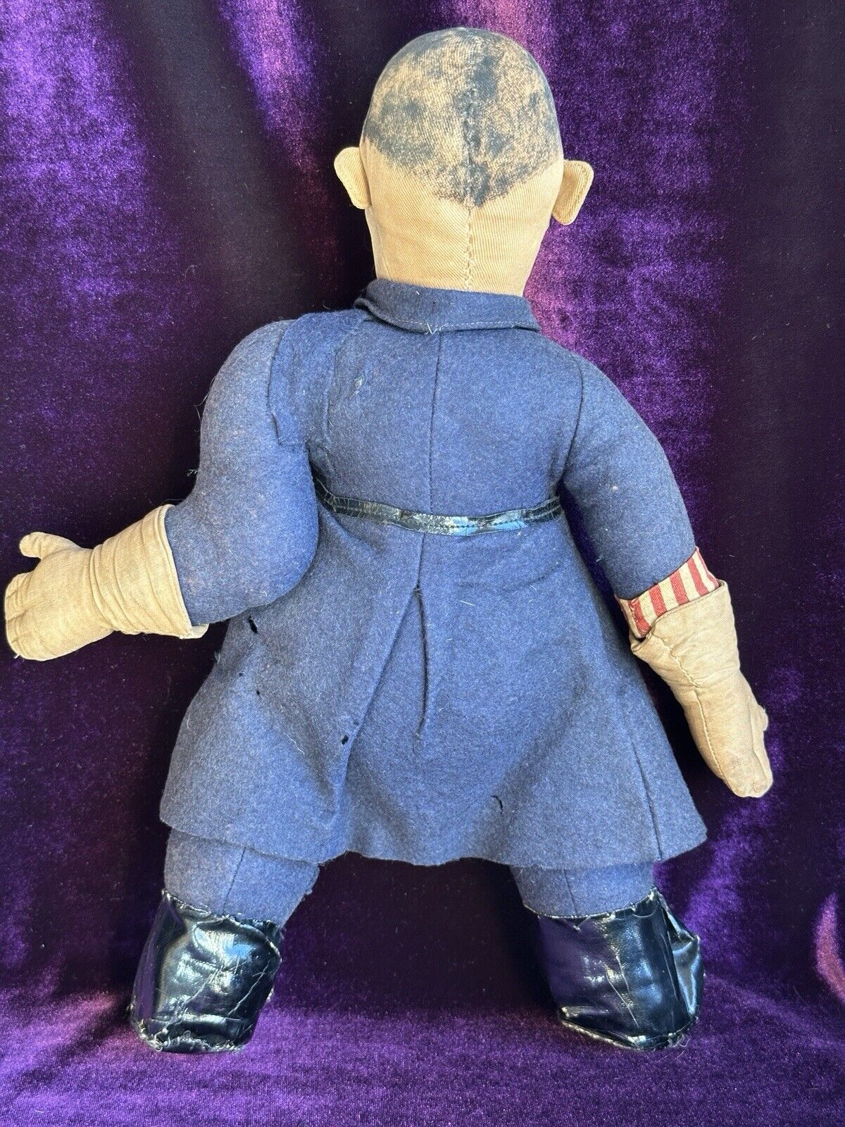 Unidentified 15” Vintage Dean’s Rag Book (?) Cloth Policeman Doll