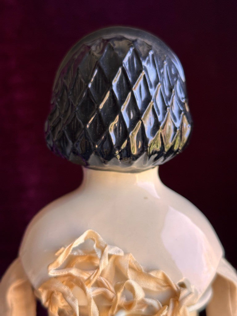 Vintage 19.5” Reproduction of Antique German Alice Hairdo China Head Doll