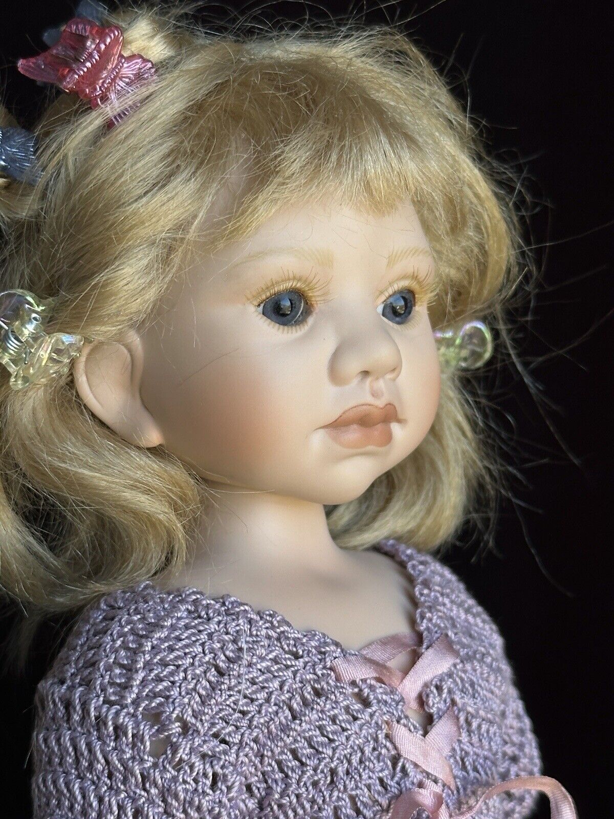 Collectible 12” Artist LE 5 Berdine Creedy Vinyl Doll