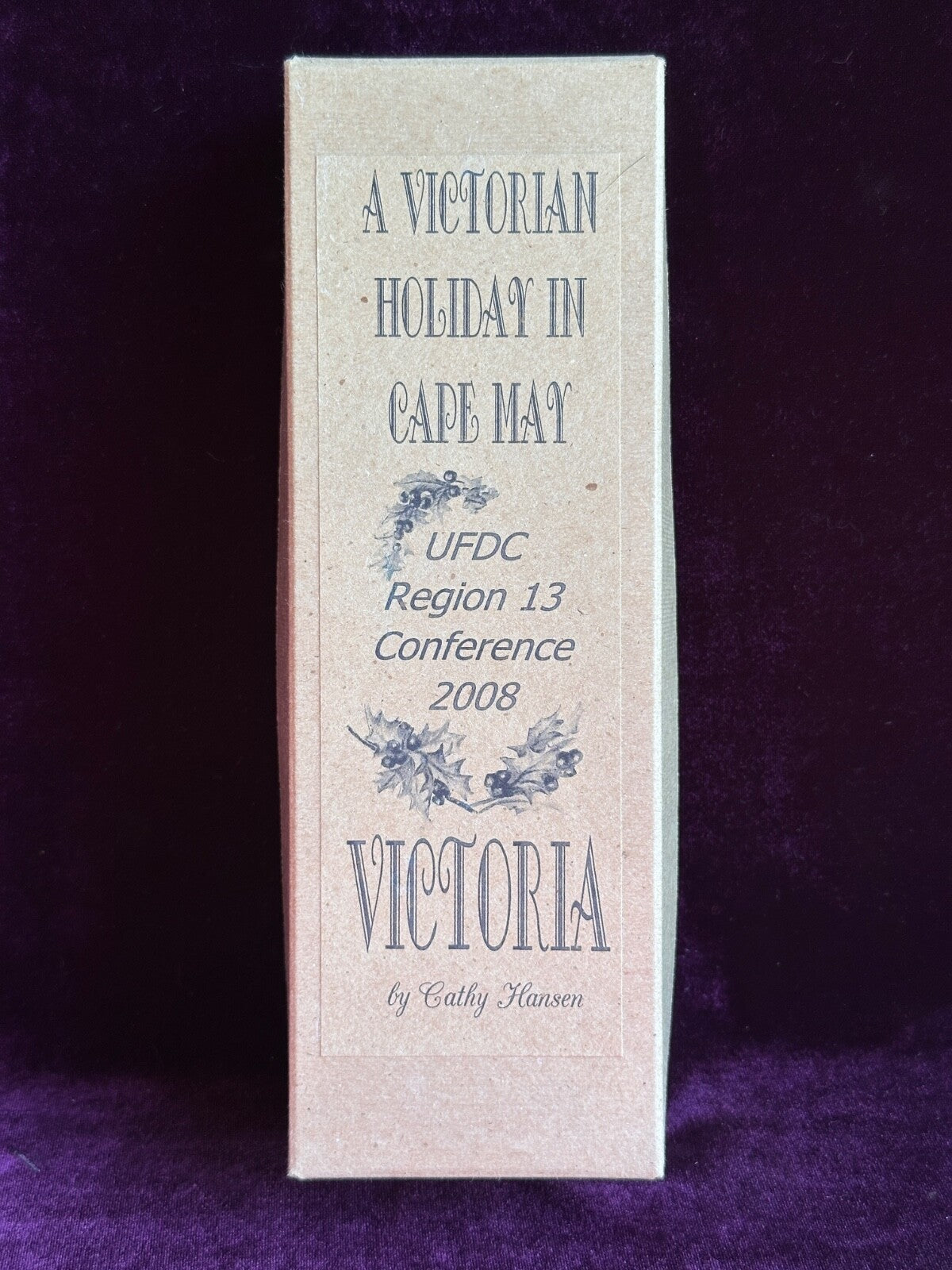 UFDC Porcelain Cloth 9” Victoria Huret Repro Doll by Cathy Hansen Original Box