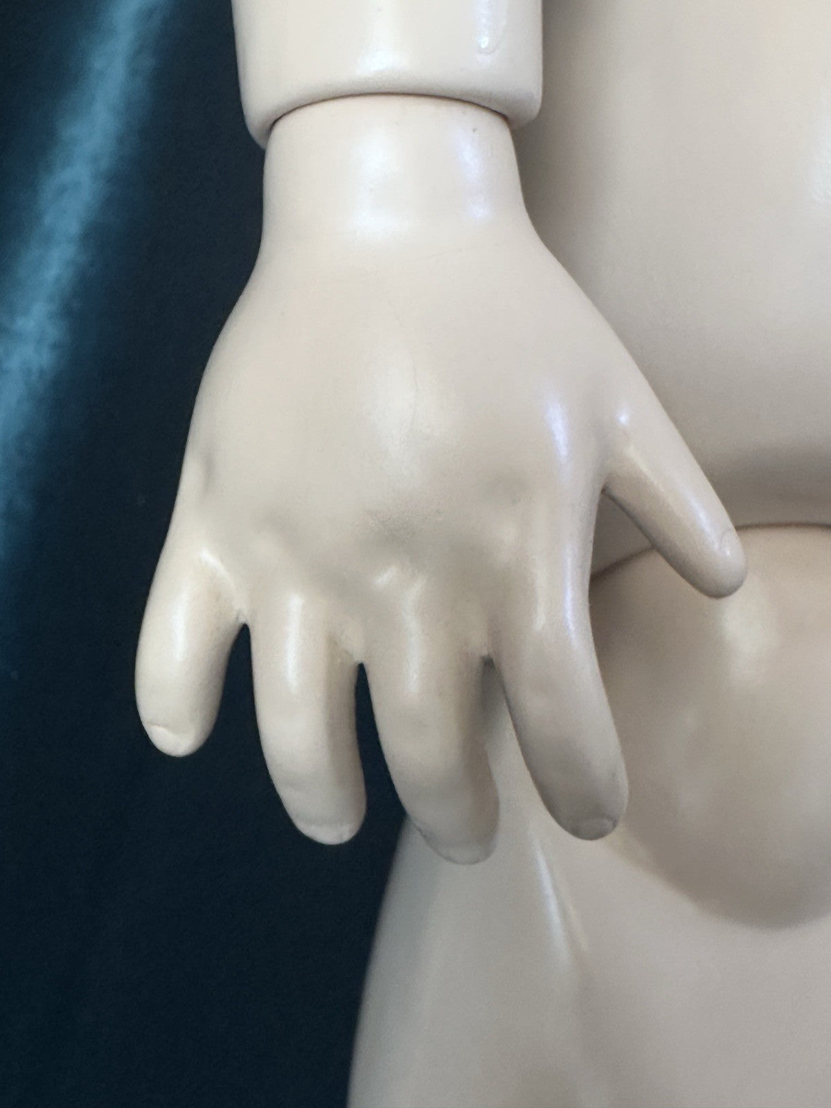 Vintage Artist Reproduction of Antique French Jumeau 30” Doll Porcelain Head