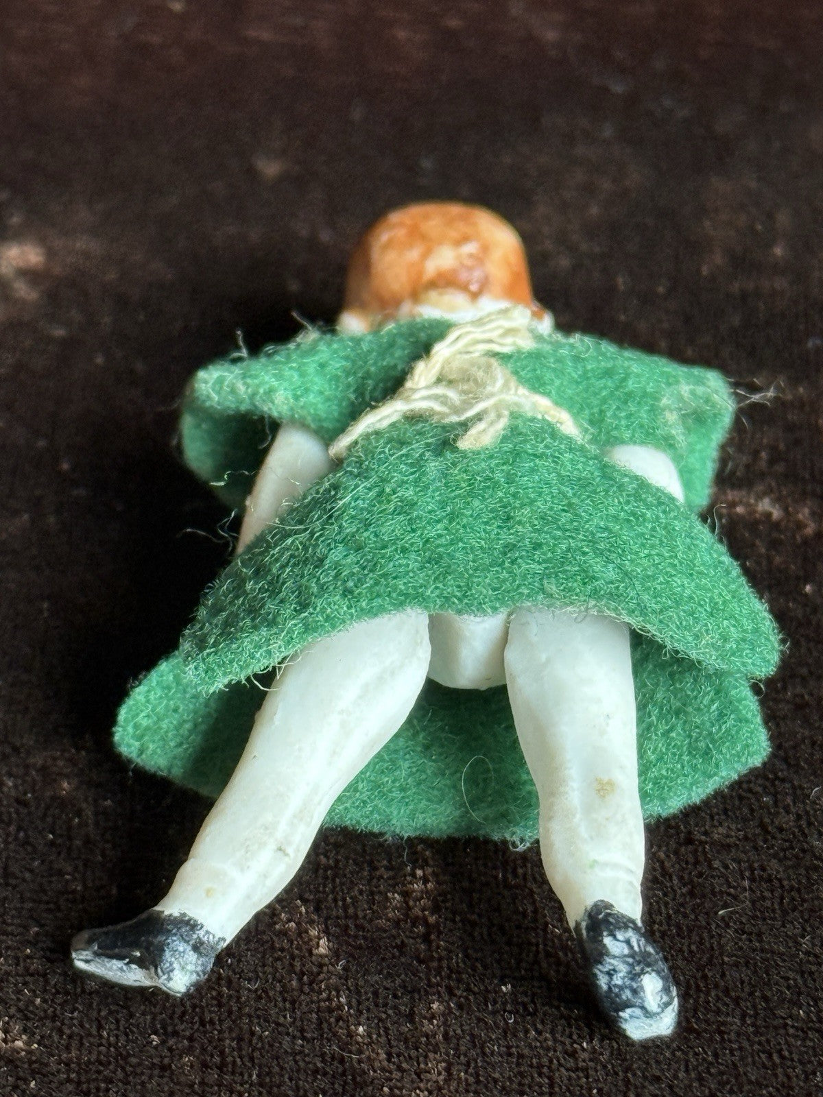 Miniature Antique German 2.5” Carl Horn Hertwig Doll