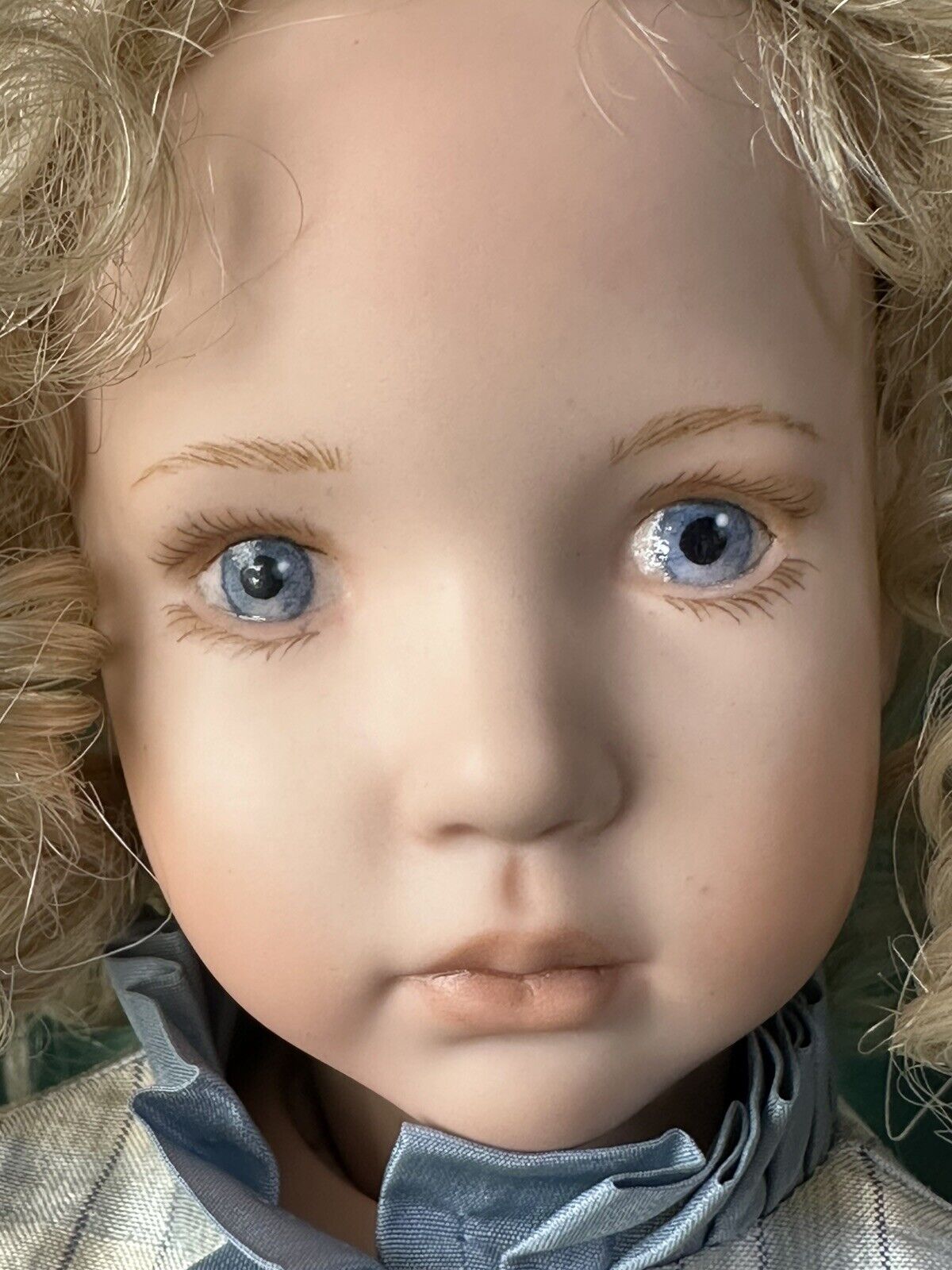 OOAK (?) Artist Porcelain 14” Doll from Emmy Chen Mold “Irene”