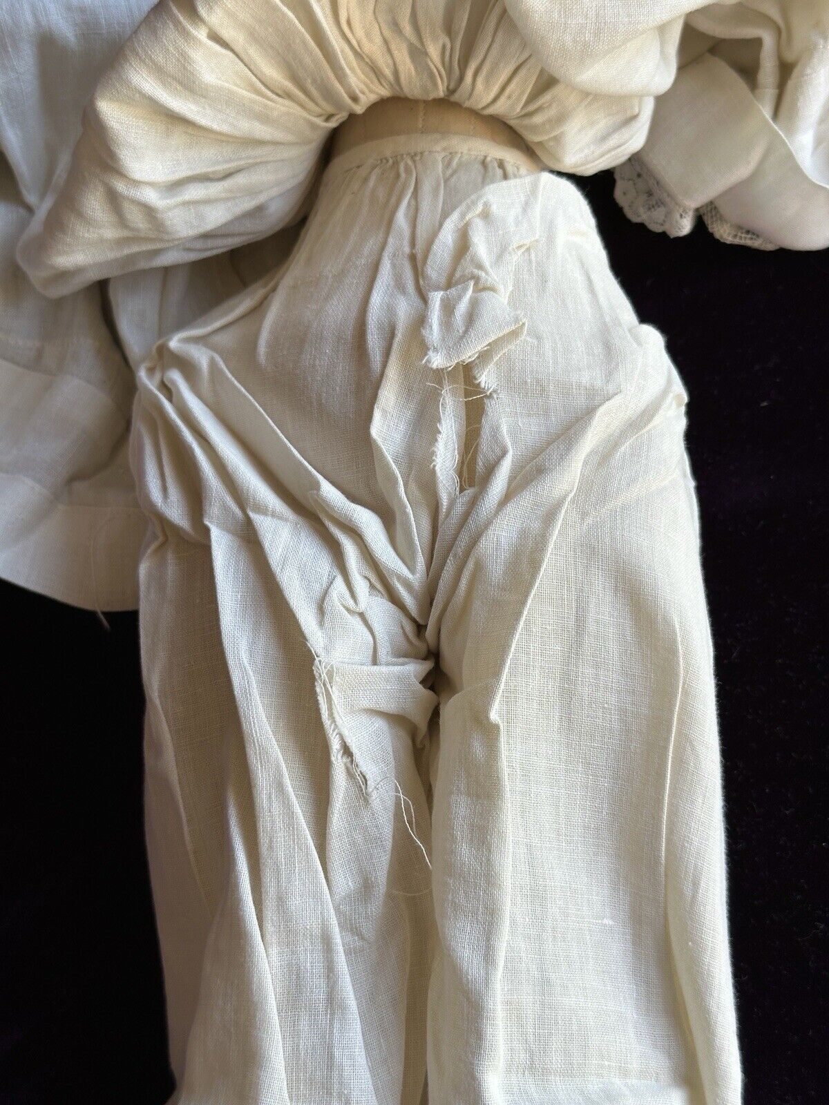 Rare Antique German 22” Alt Beck Gottschalk Curly Top Brunette China Head Doll