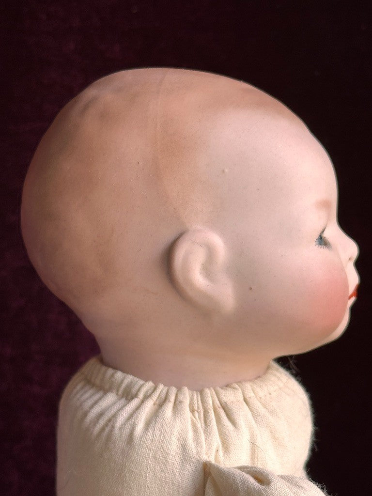 2 Antique German Grace Putnam & Armand Marseille Dream Baby Bisque Head Dolls