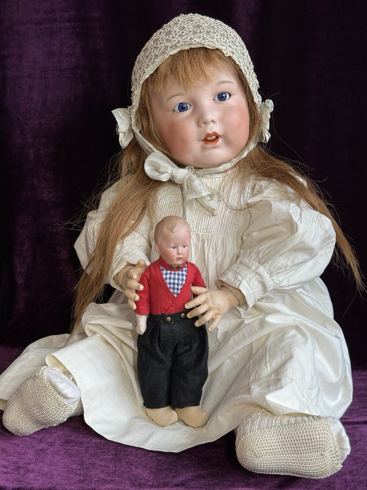 Lifesize Antique French 27” SFBJ 251 Toddler Character Doll