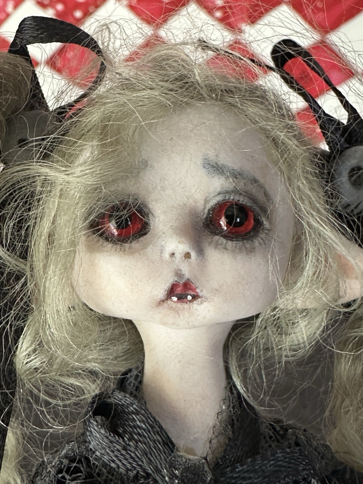 OOAK Artist Vampire Fantasy Character Dolls By A. Gibbons Lil Poe Collection